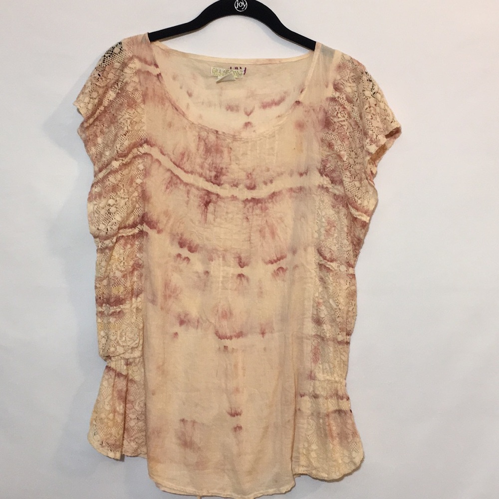 Tie dye Billabong top